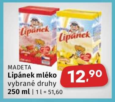 Lipánek mléko