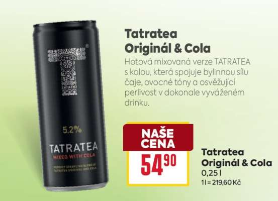 Tatratea Originál & Cola