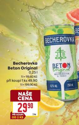 Becherovka Beton Original
