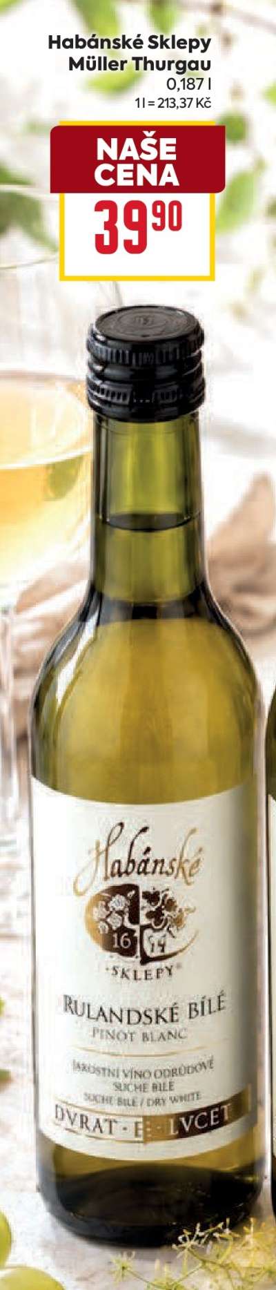 Habánské sklepy Müller Thurgau