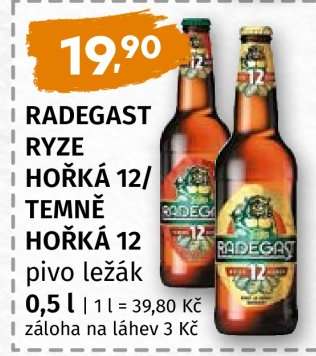 RADEGAST RYZE HOŘKÁ 12. TEMNĚ HOŘKÁ 12