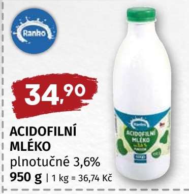 Acidofilní mléko