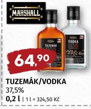 TUZEMÁK, VODKA