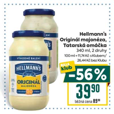 Hellmann’s Originál Majonéza, Tatarská omáčka