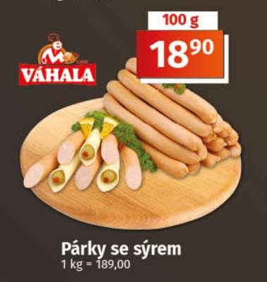 Párky se sýrem