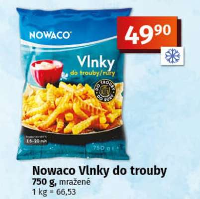 Nowaco Vlnky do trouby