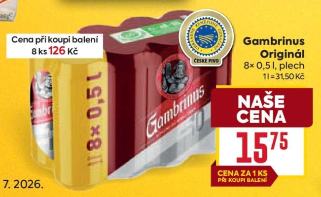 Gambrinus Originál
