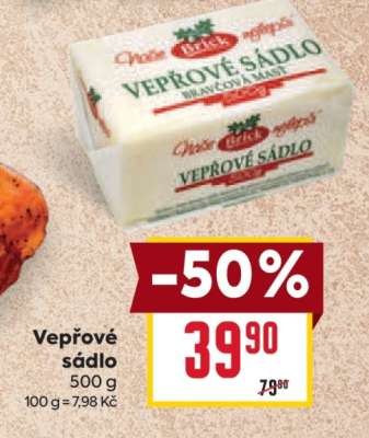 Vepřové sádlo