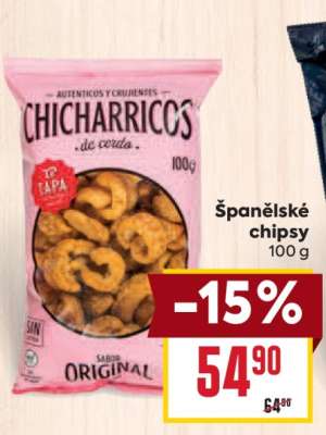 Španělské chipsy