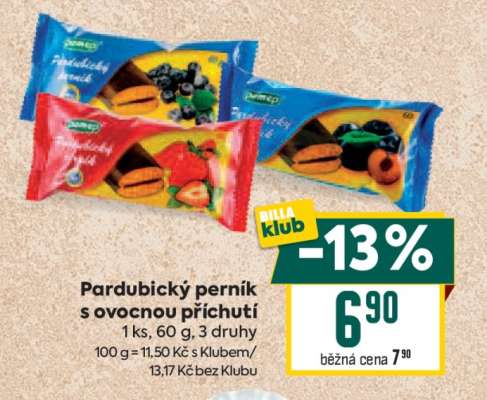 Pardubický perník s ovocnou příchutí