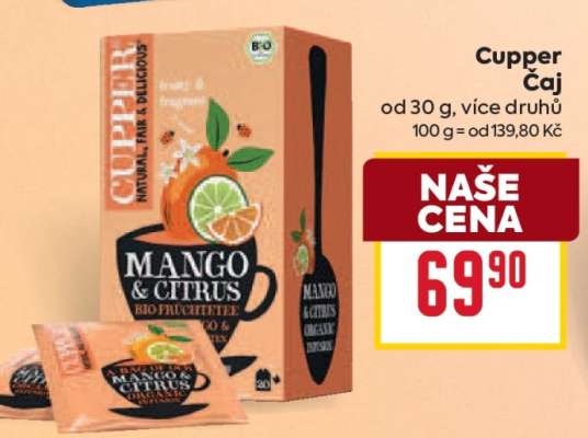 CUPPER čaj