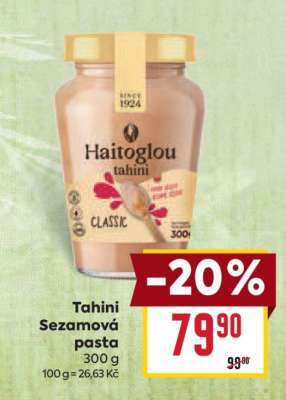 Tahini sezamová pasta