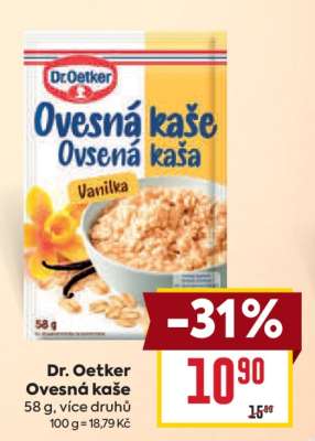 Dr. Oetker Ovesná kaše
