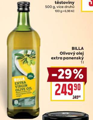 BILLA Olivový olej extra panenský