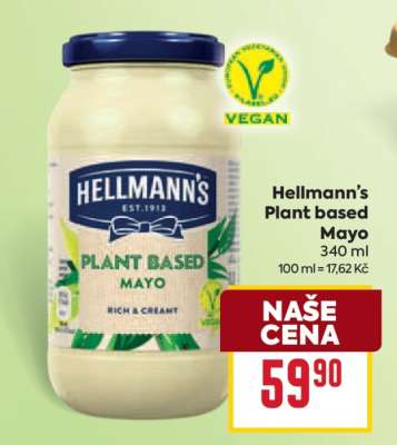 Hellmann’s Plant Based Mayo