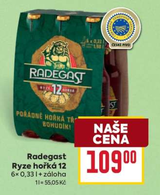 Radegast Ryze Hořká 12