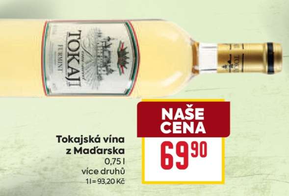 Tokajská vína z Maďarska