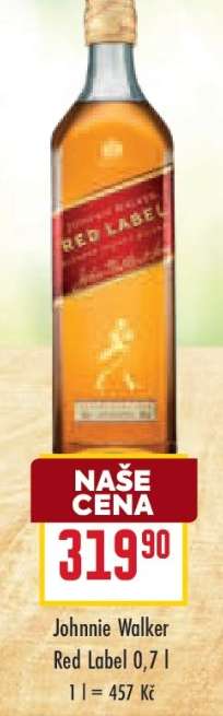 Johnnie Walker Red Label 0,7 l