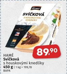 HAMÉ Svíčková