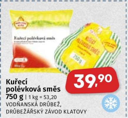 Kuřecí polévková směs