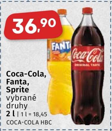 Coca-Cola, Fanta, Sprite