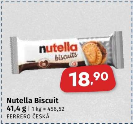 NUTELLA BISCUIT