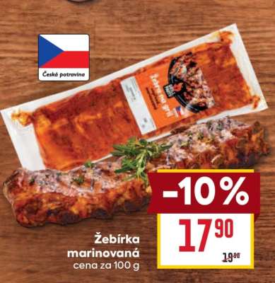 Žebírka marinovaná