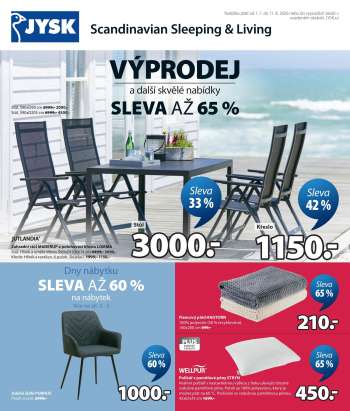 Leták JYSK - 1.7.2026 - 11.8.2026.