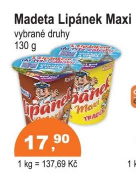 Madeta Lipánek Maxi