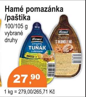 Hamé Pomazánka / Paštika