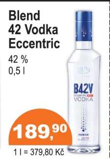 Blend 42 Vodka Eccentric