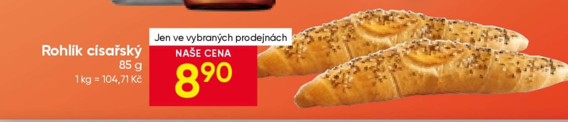 Rohlík císařský