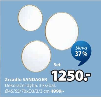 Zrcadlo SANDAGER