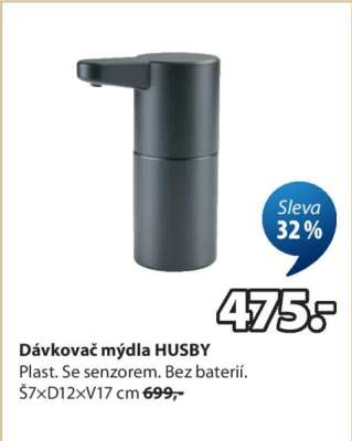 Dávkovač mýdla HUSBY