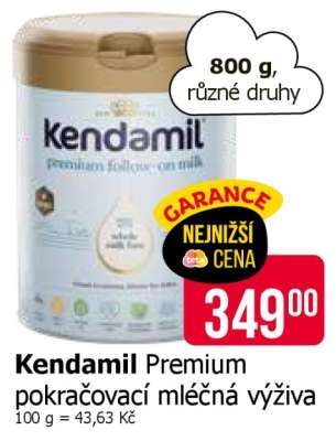 Kendamil Premium pokračovací mléčná výživa