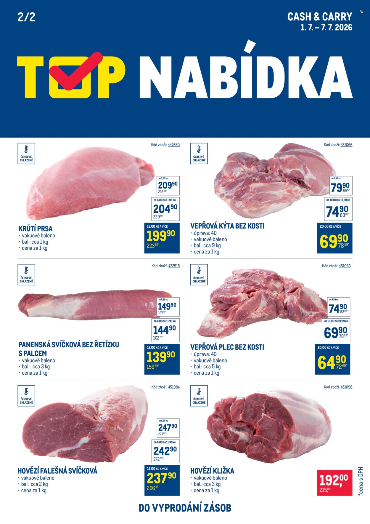 Leták MAKRO - 1.7.2026 - 7.7.2026. Strana 2