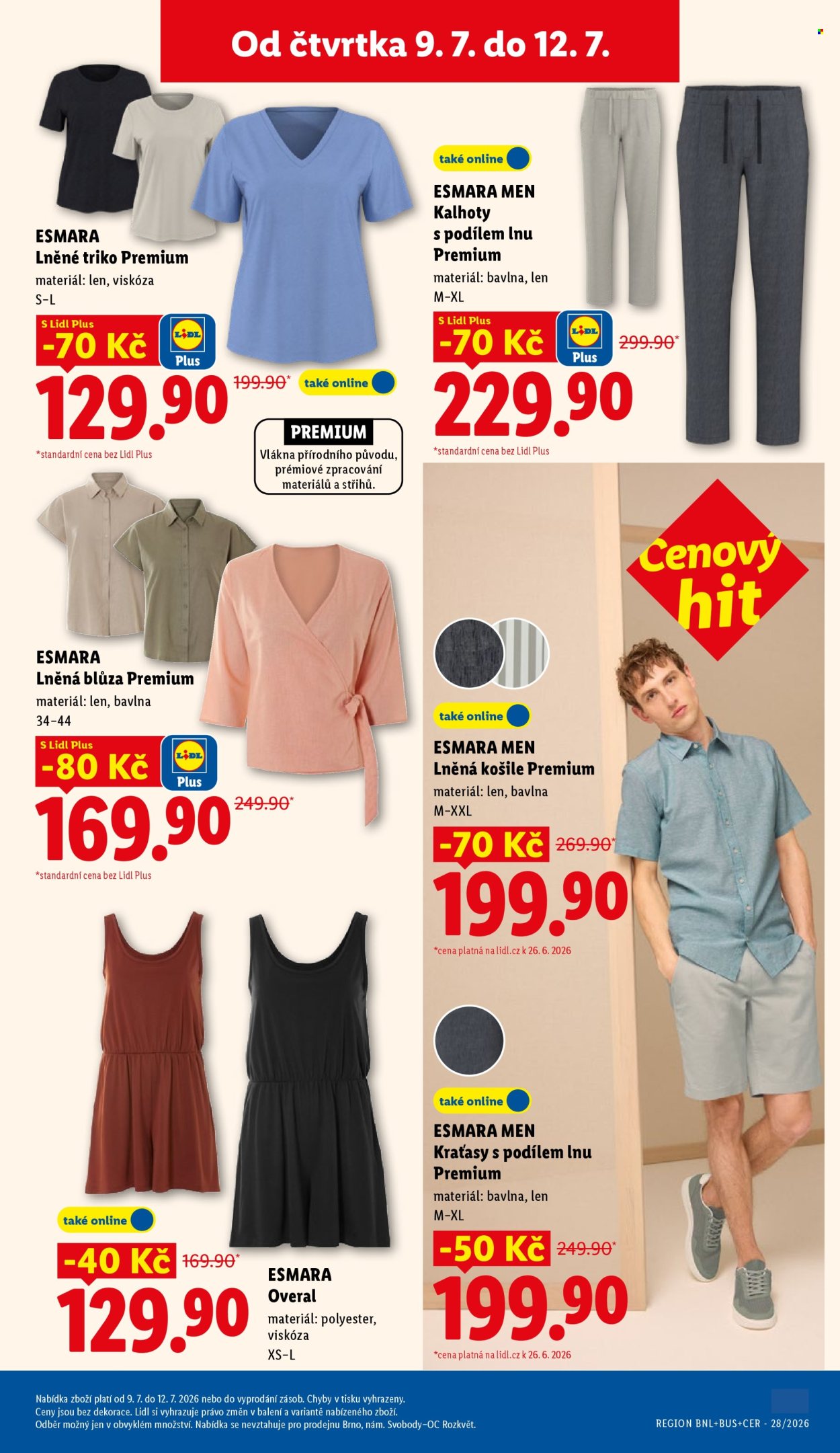 Leták Lidl - 9.7.2026 - 12.7.2026. Strana 45
