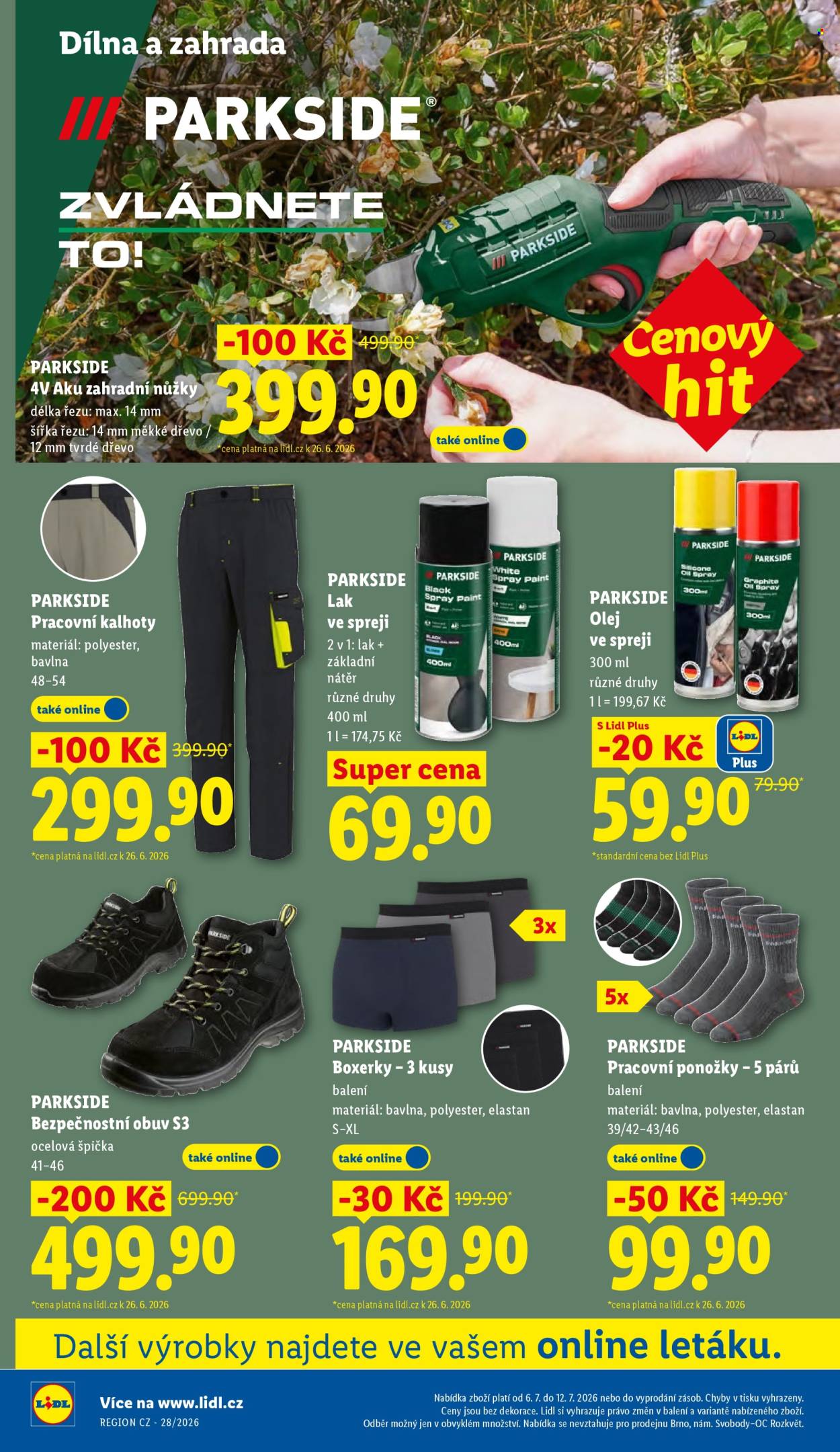 Leták Lidl - 6.7.2026 - 12.7.2026. Strana 8