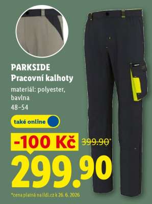 Parkside Pracovní kalhoty