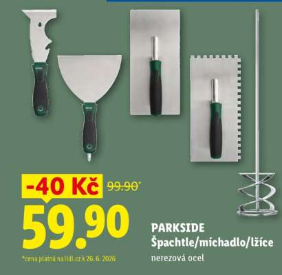 PARKSIDE Špachtle/míchadlo/lžíce