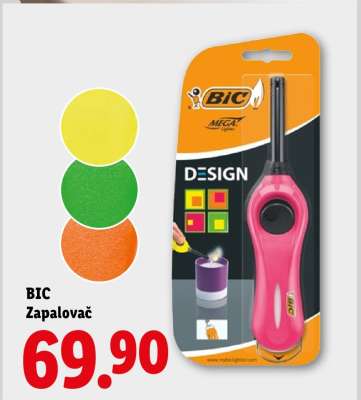BiC zapalovač