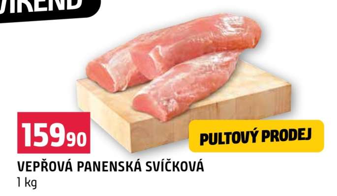 Vepřová panenská svíčková