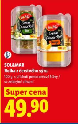 SOL&MAR Rolka z čerstvého sýru