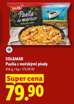 SOL&MAR Paella s mořskými plody