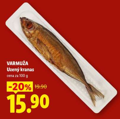 VARMUŽA Uzený kranas