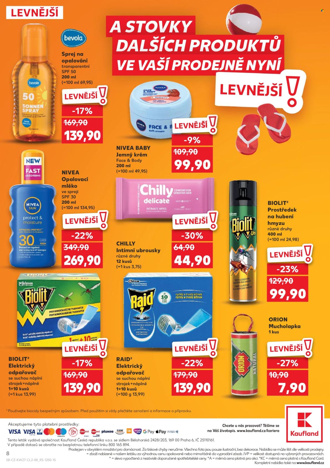 Leták Kaufland - 1.7.2026 - 25.8.2026. Strana 8