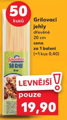 Grilovací jehly**