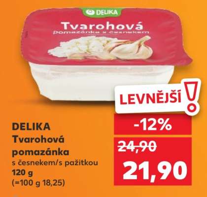 DELIKA Tvarohová pomazánka