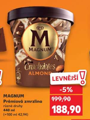 MAGNUM Prémiová zmrzlina