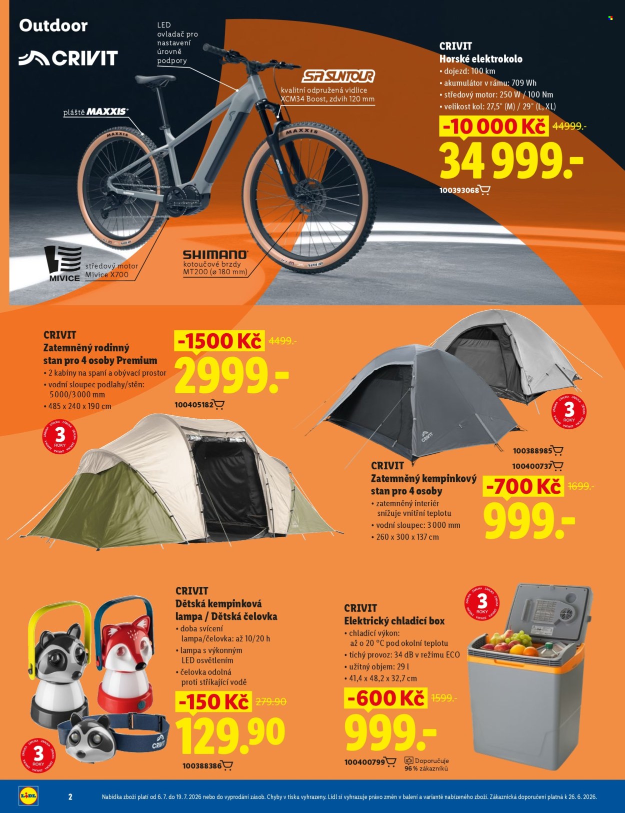 Leták Lidl - 6.7.2026 - 19.7.2026. Strana 2